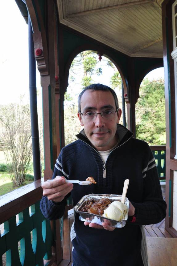 O melhor apfel strudel do Brasil, no Castelinho, em Canela - RS